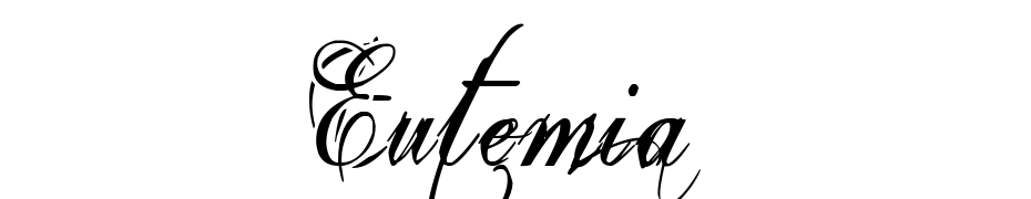 Eutemia I Italic Font Download Free